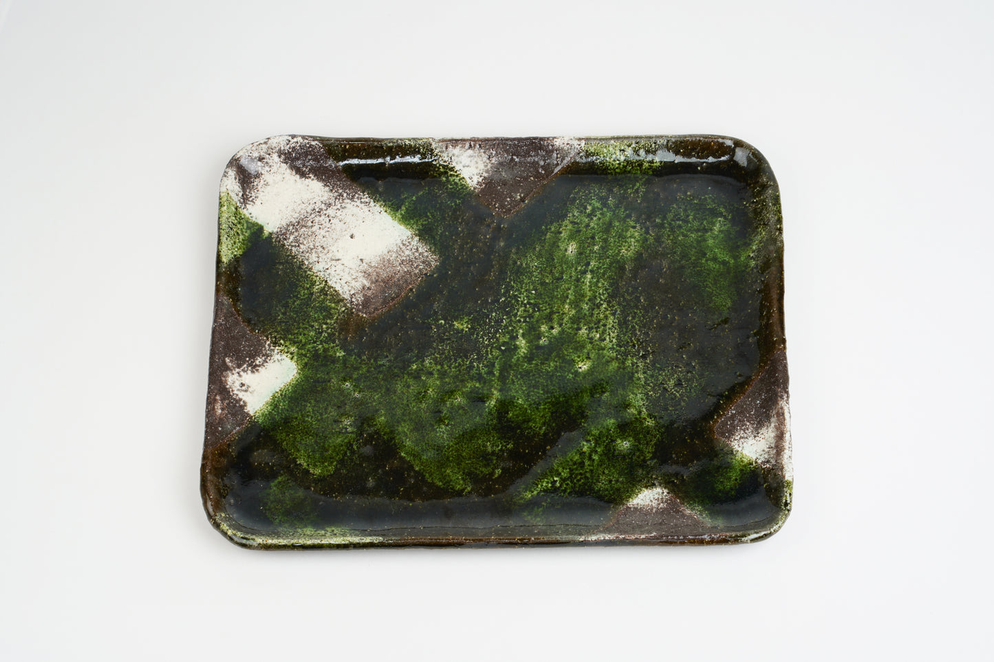 จานสี่เหลี่ยมสานยาว