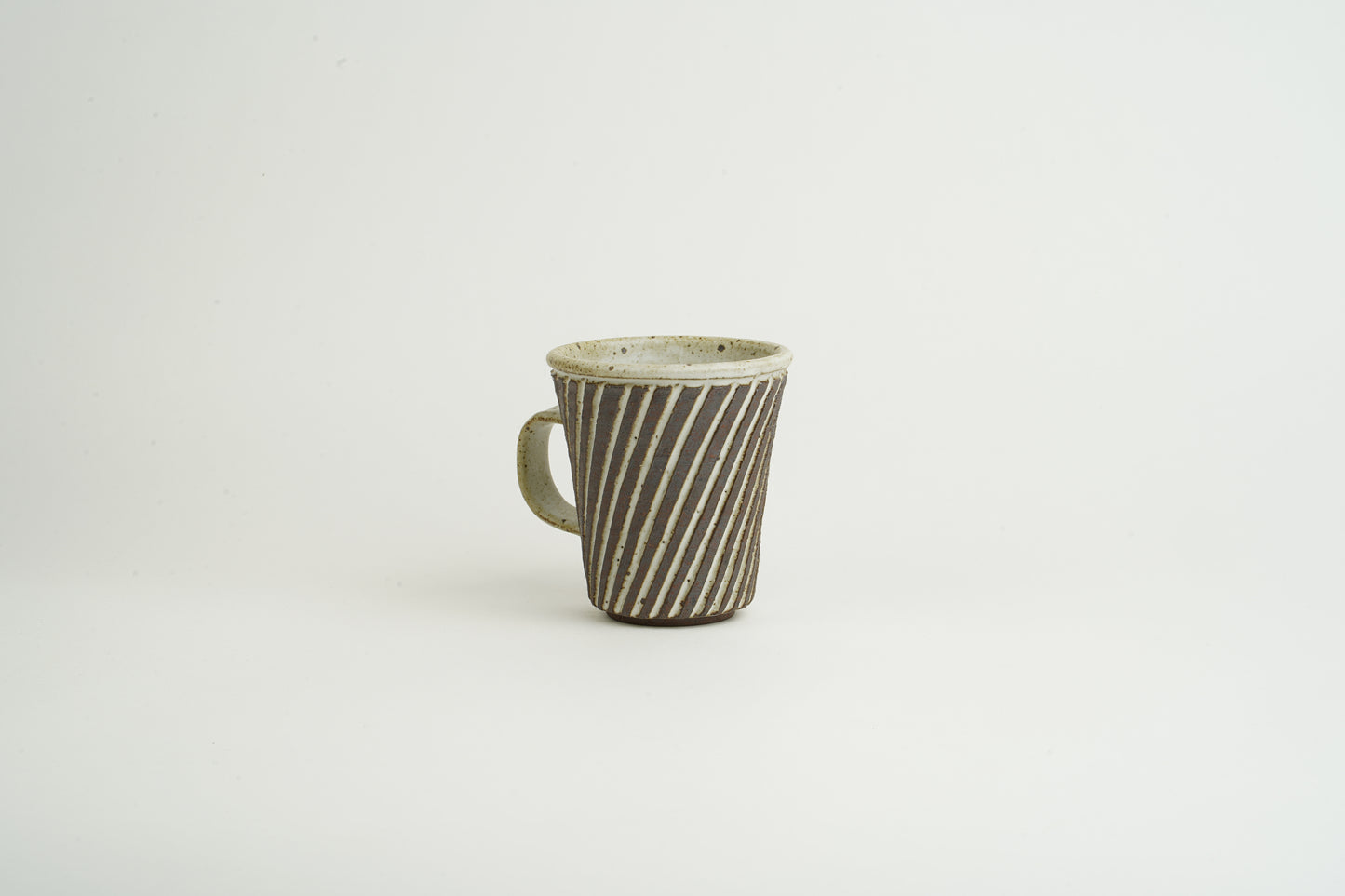 White Glazed Cool Mug