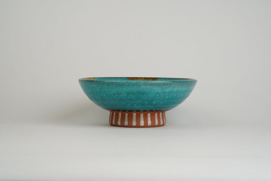 Turkish Glazed 6.5 inch Bowl with Foot