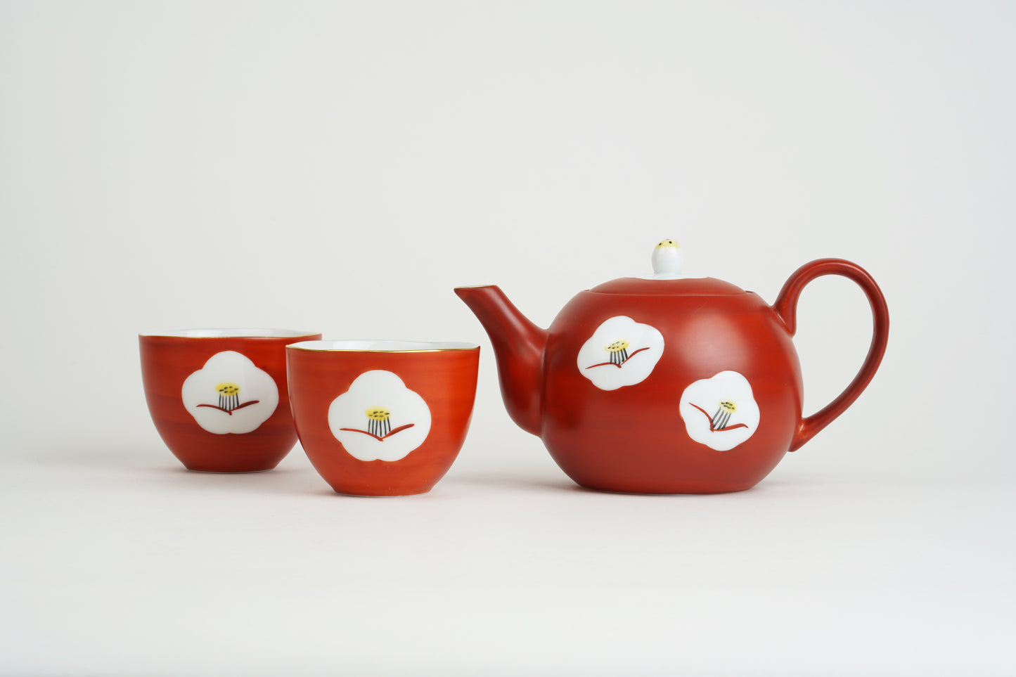 Camellia teapot set