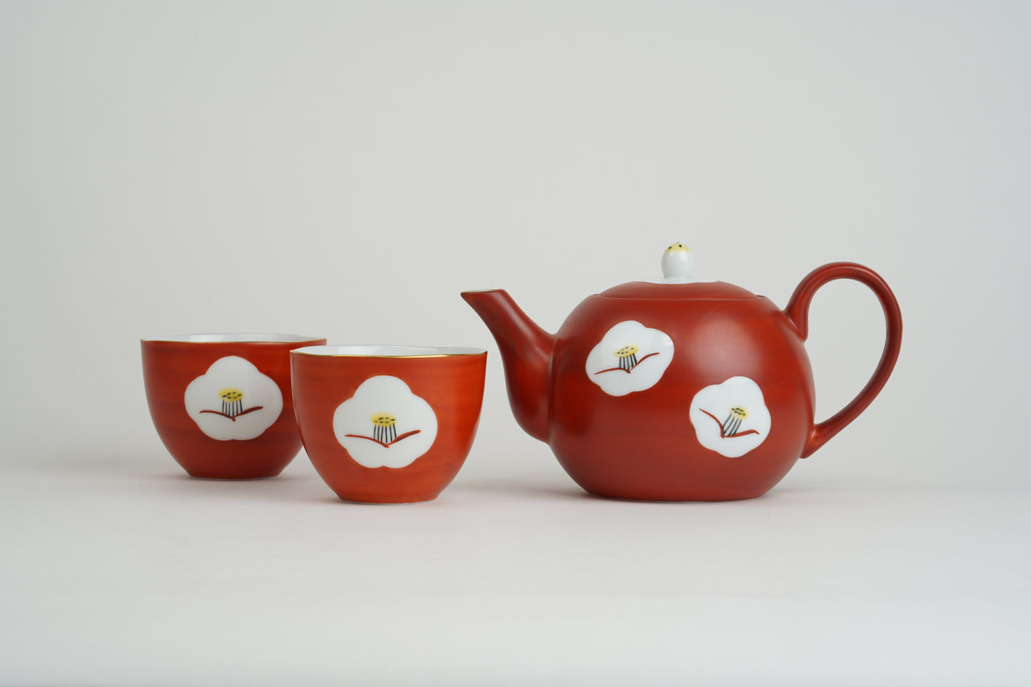 Camellia teapot set