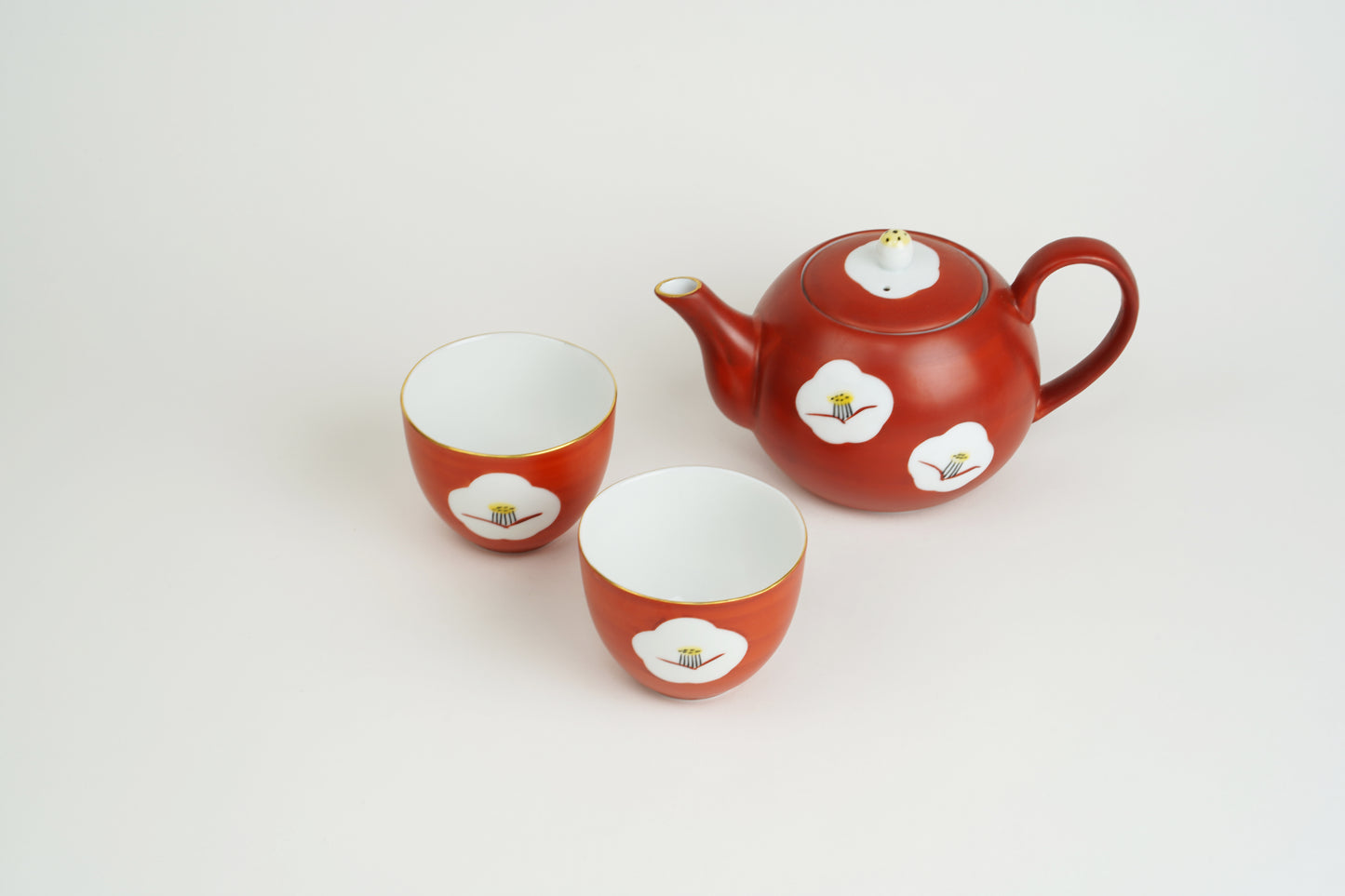 Camellia teapot set