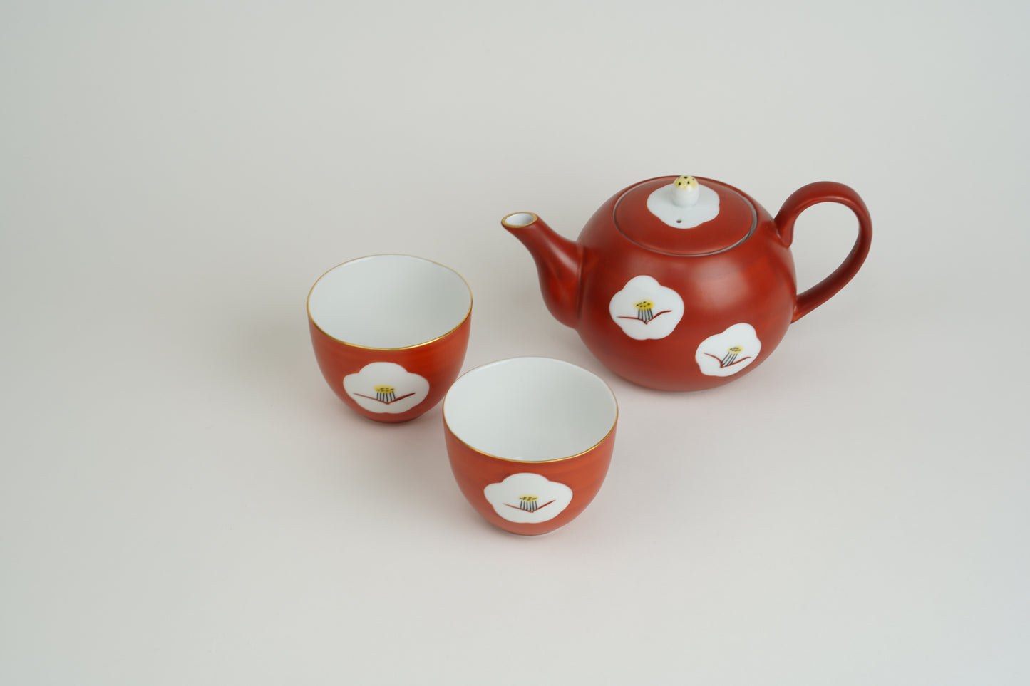 Camellia teapot set