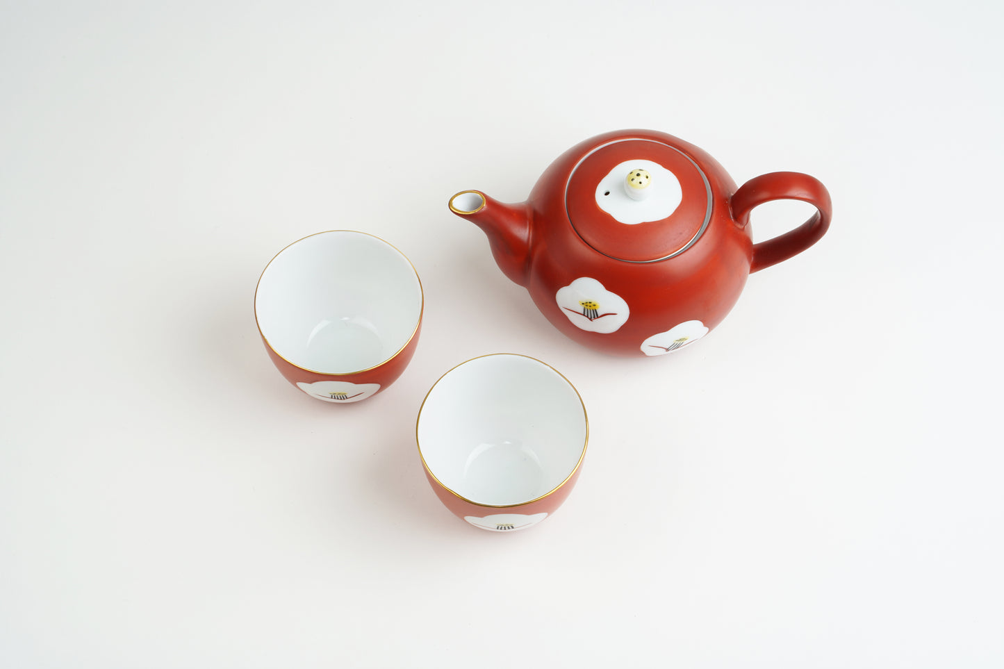 Camellia teapot set