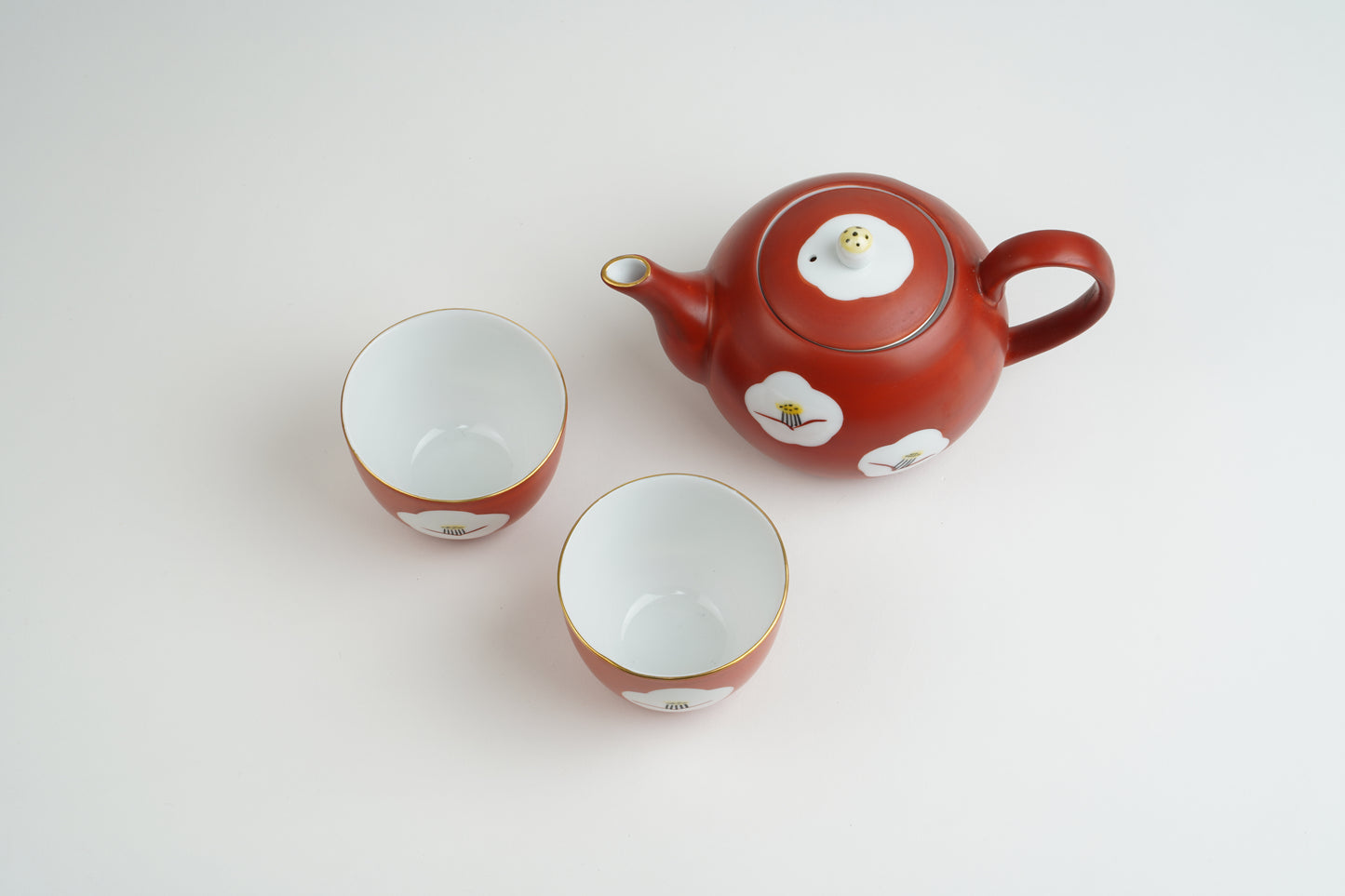 Camellia teapot set