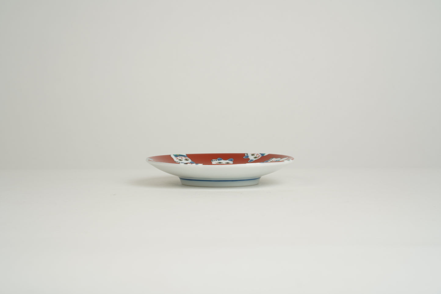 Auspicious small plates set with different designs