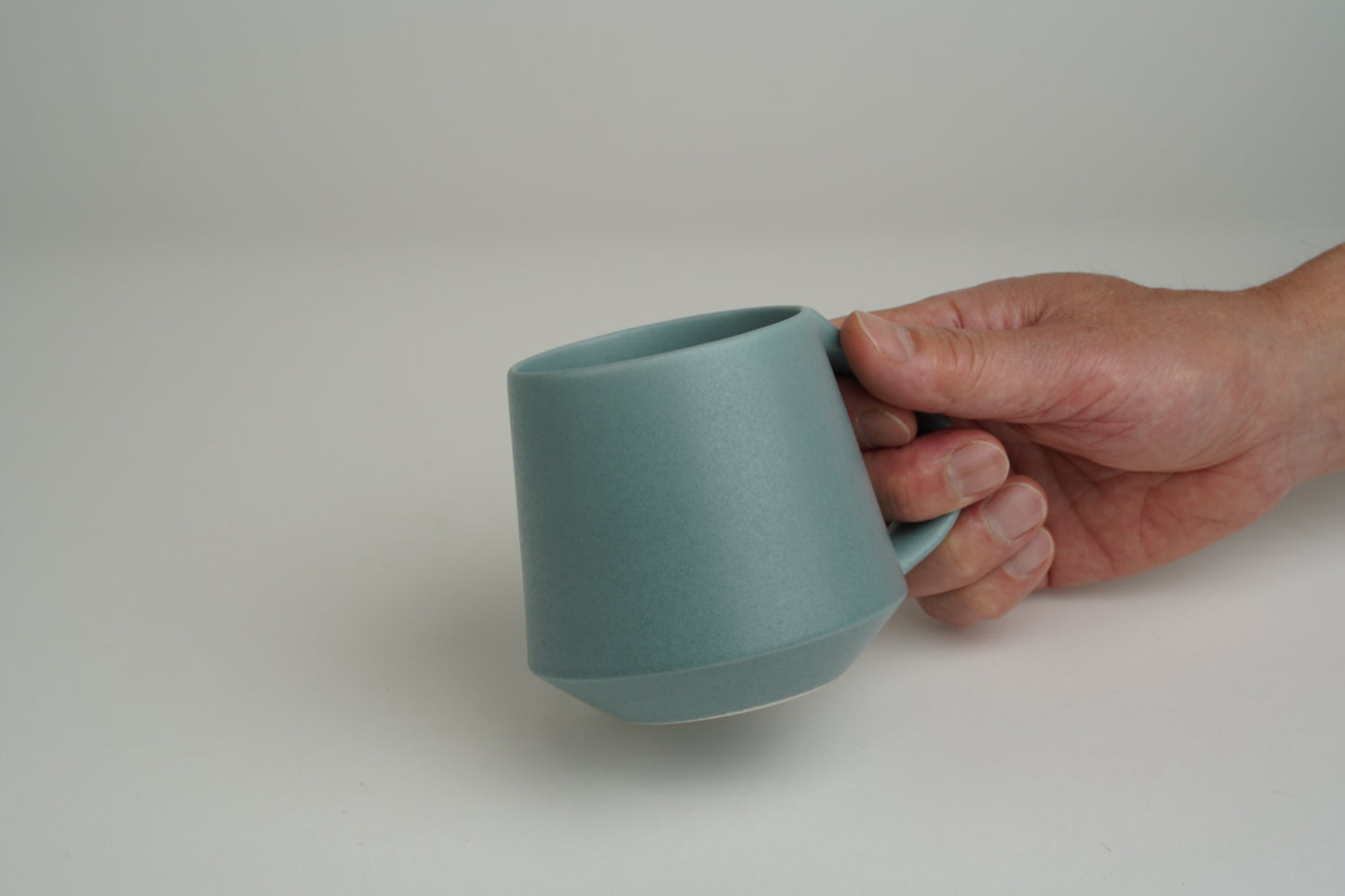 Stylish blue-grey mug