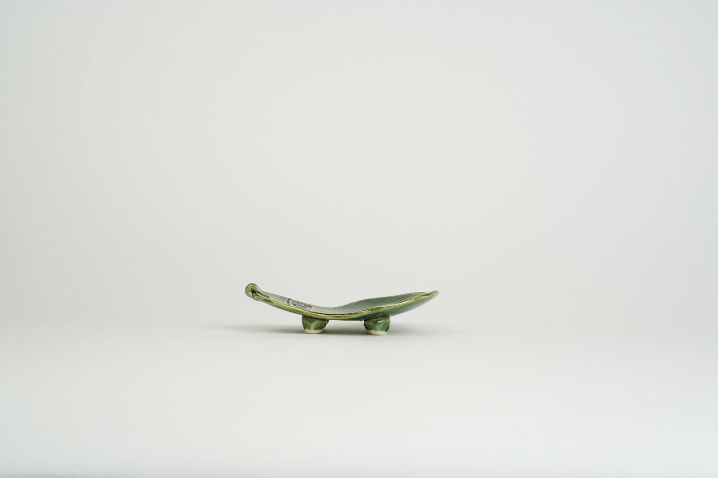 Oribe gourd small plate