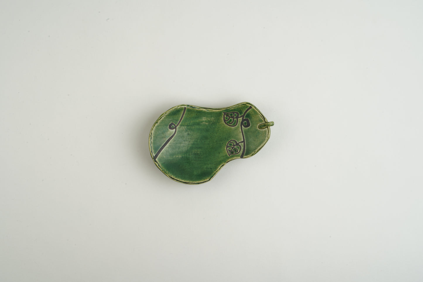 織部ひょうたん小皿
