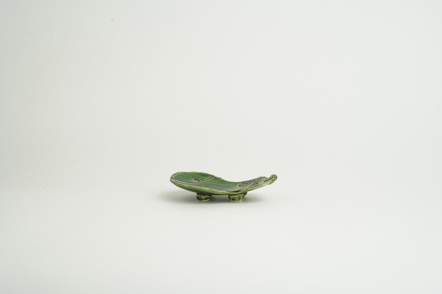 織部ひょうたん小皿