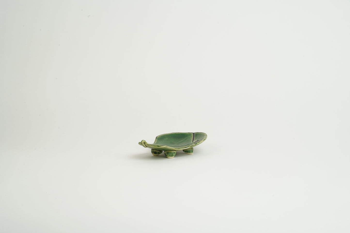 織部ひょうたん小皿