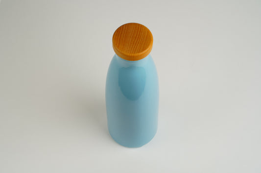 Ceramic Bottle: Mint