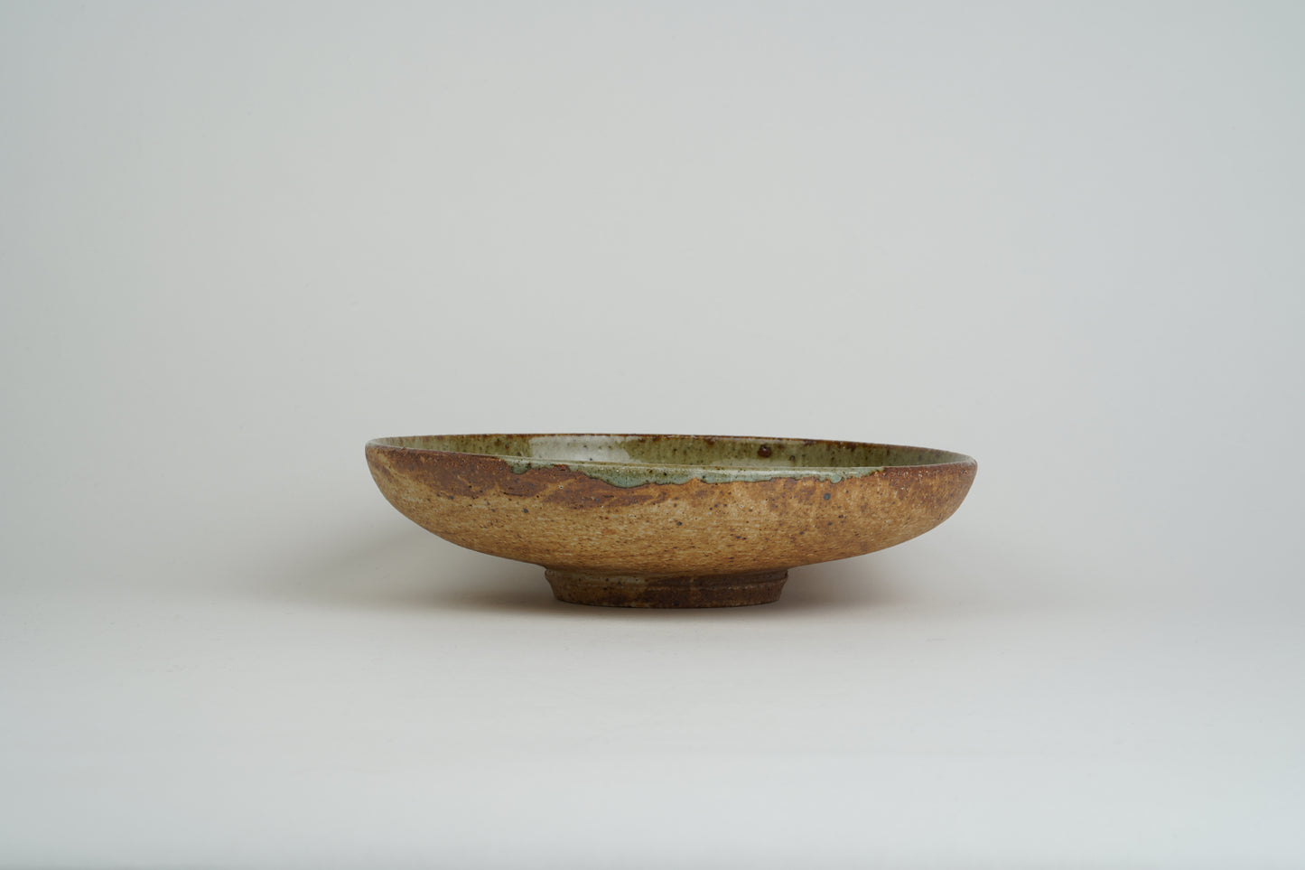 Glass Glazed 7.0 Flat Bowl