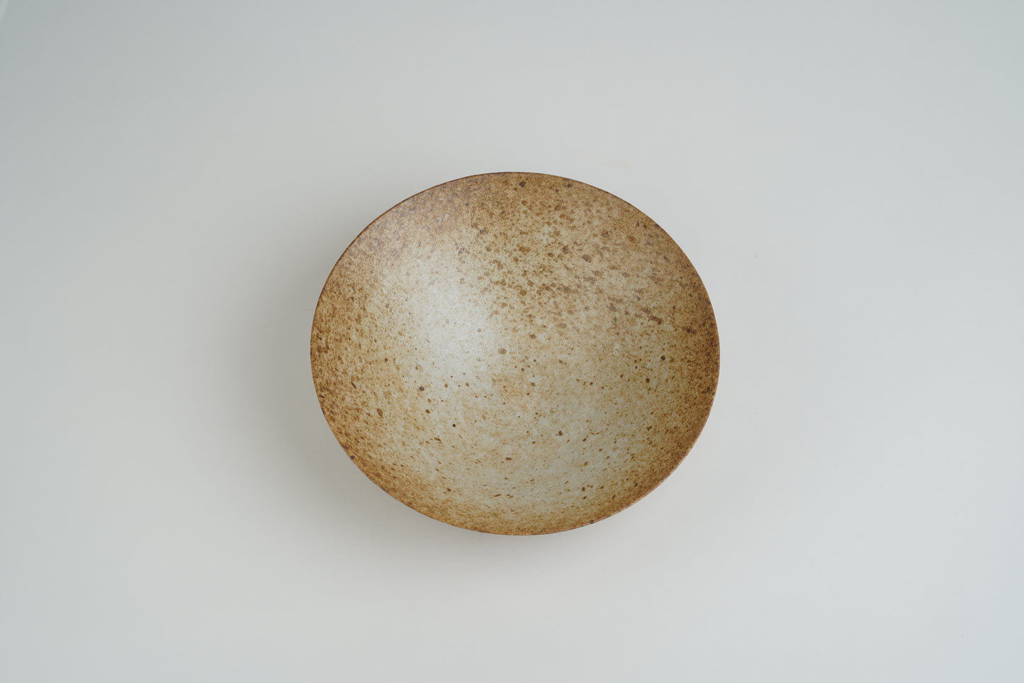 Ash glaze 6.0 flat bowl