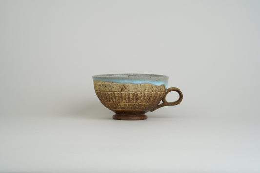 Ash Glazed Soup Mug