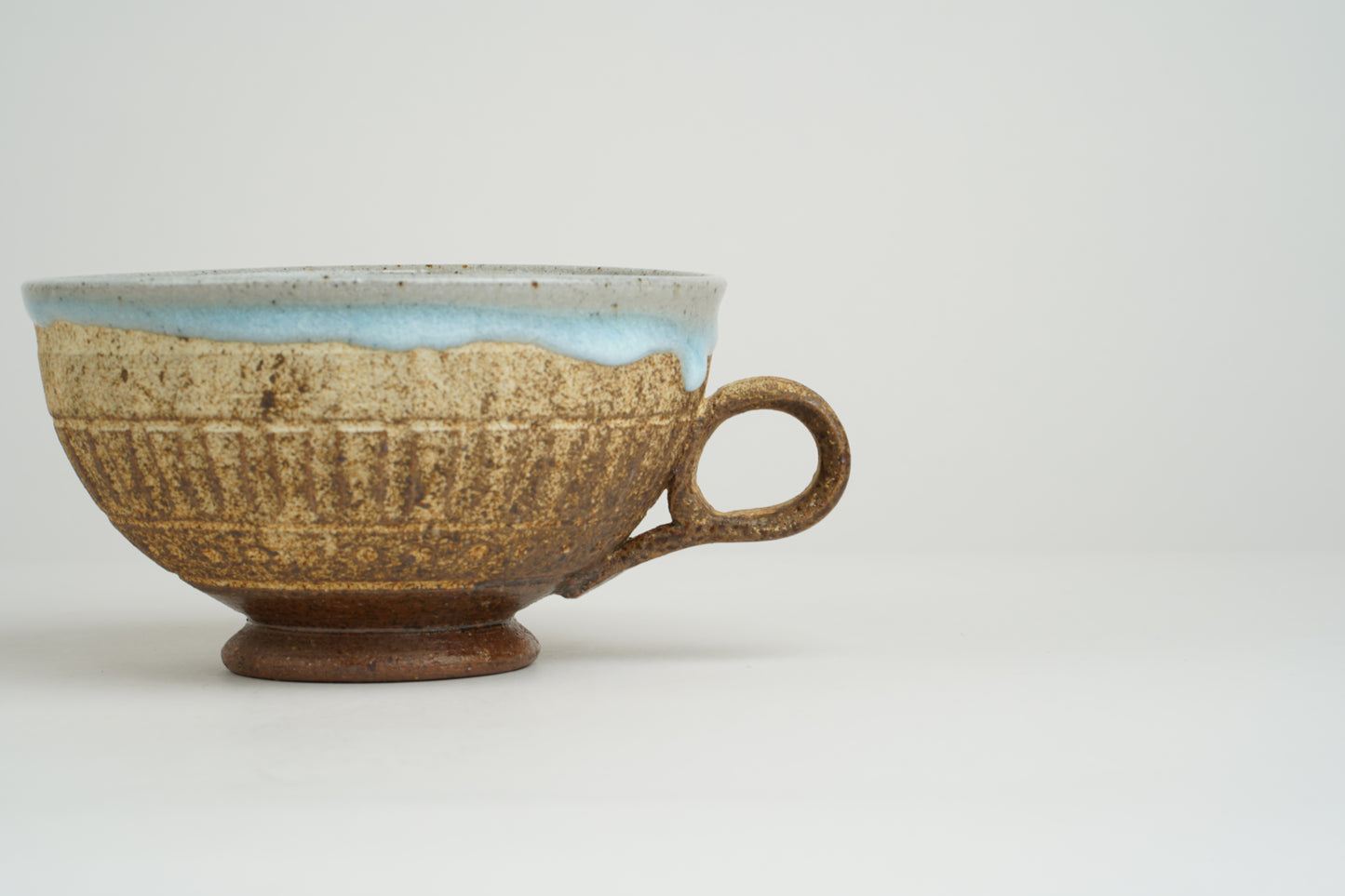 Ash Glazed Soup Mug