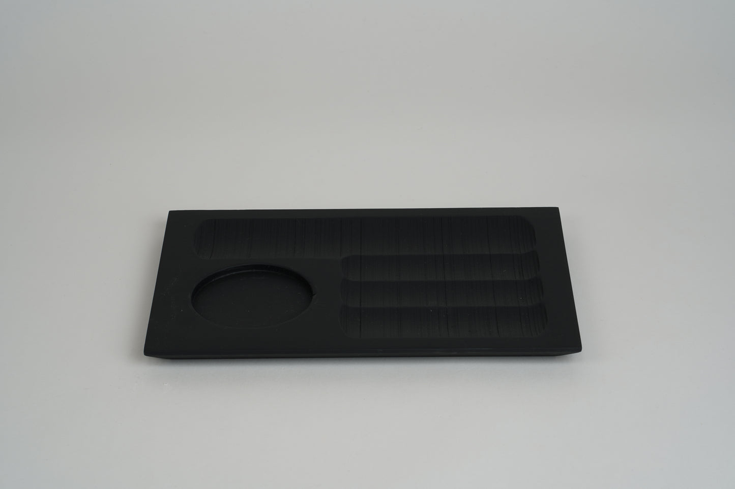 Bamboo Charcoal Lacquered Hospitality Tray