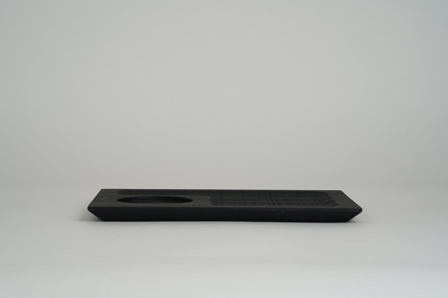 Bamboo Charcoal Lacquered Hospitality Tray