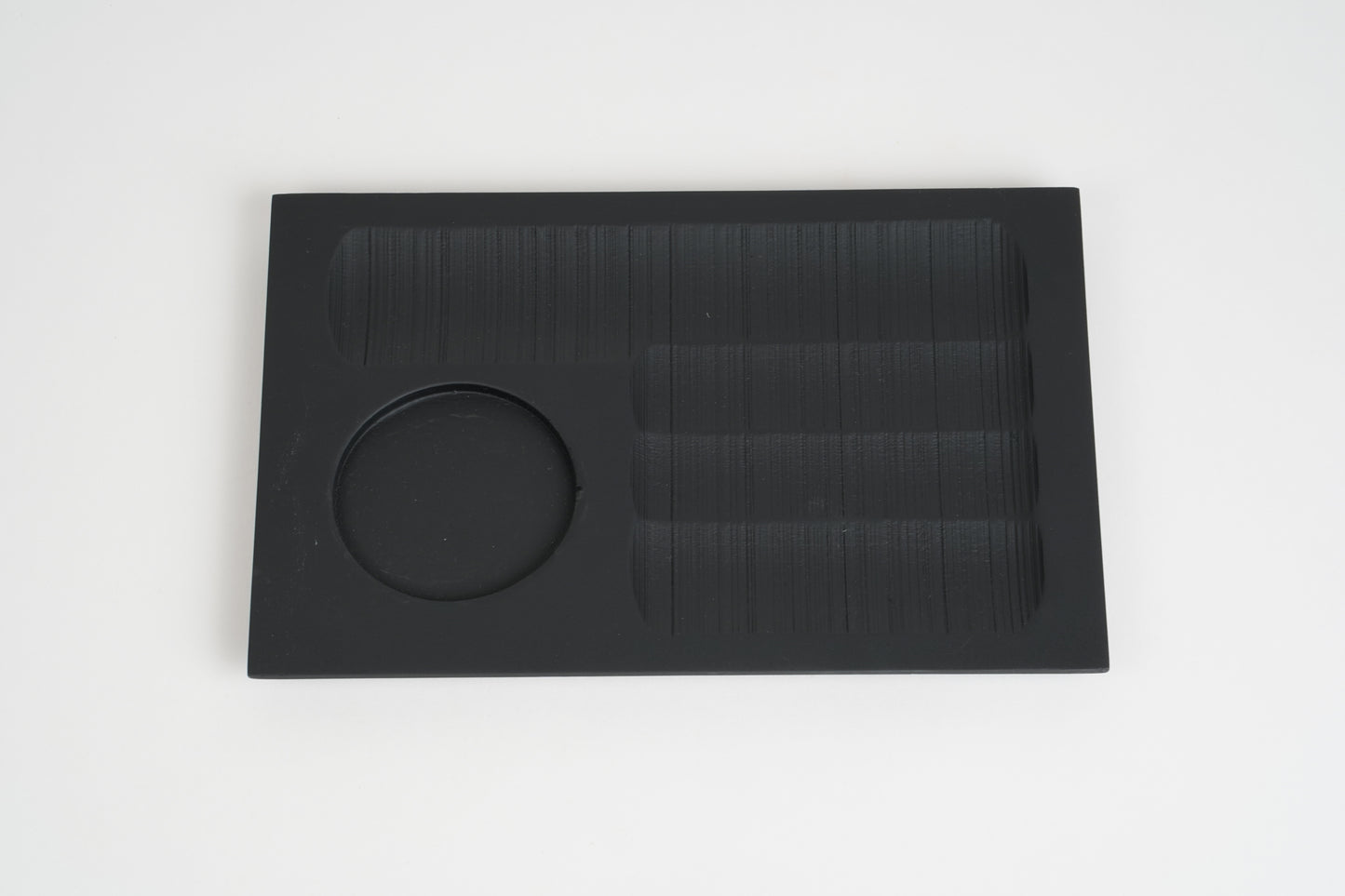 Bamboo Charcoal Lacquered Hospitality Tray