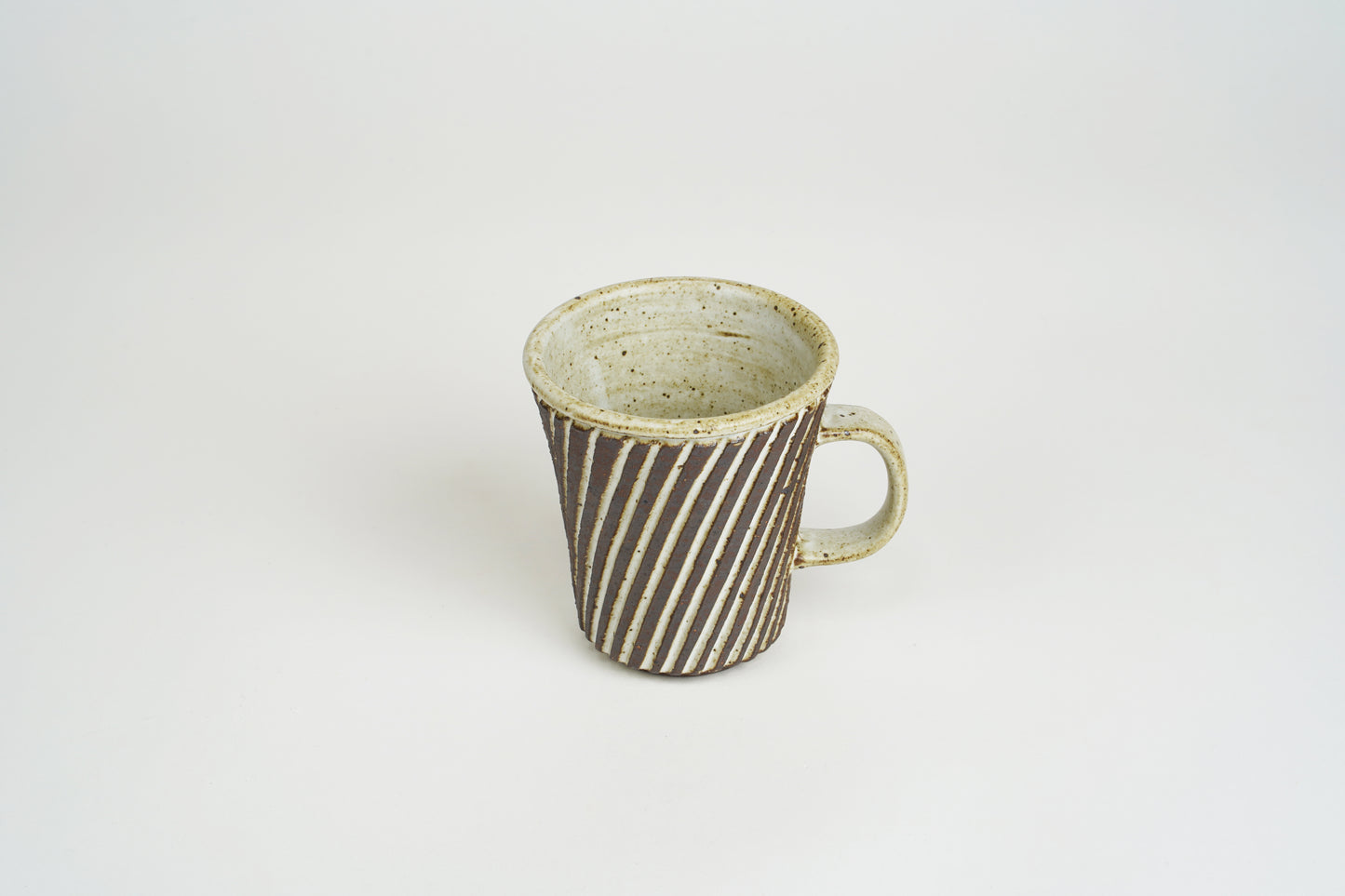 White Glazed Cool Mug