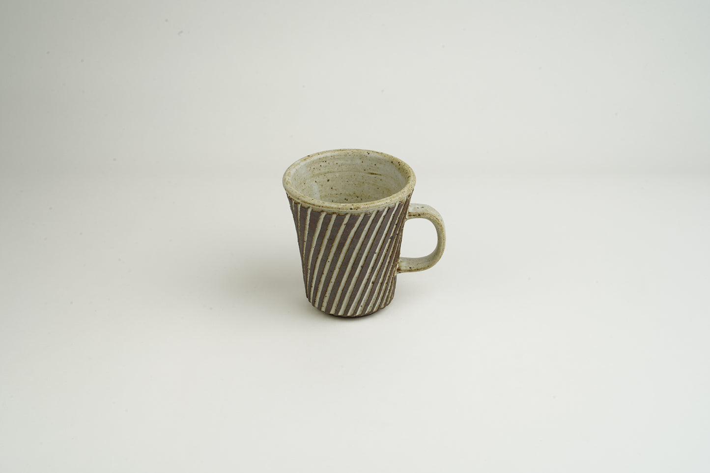 White Glazed Cool Mug
