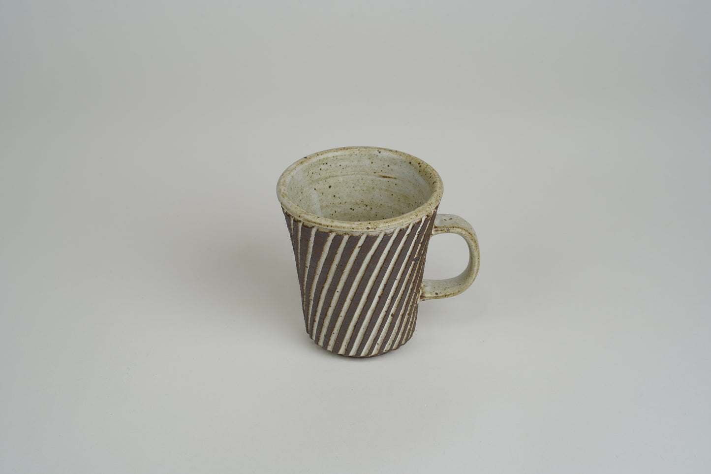 White Glazed Cool Mug