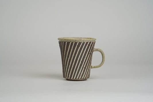 White Glazed Cool Mug