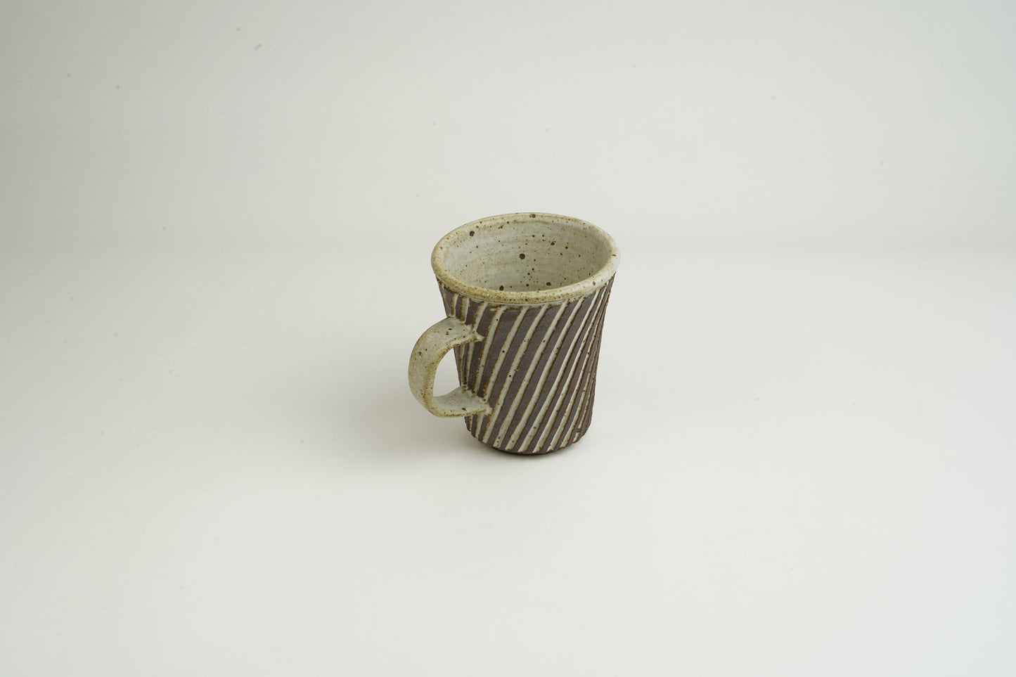 White Glazed Cool Mug