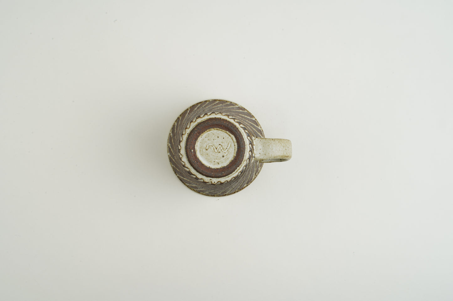 White Glazed Cool Mug
