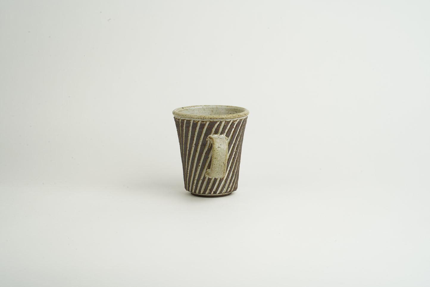 White Glazed Cool Mug