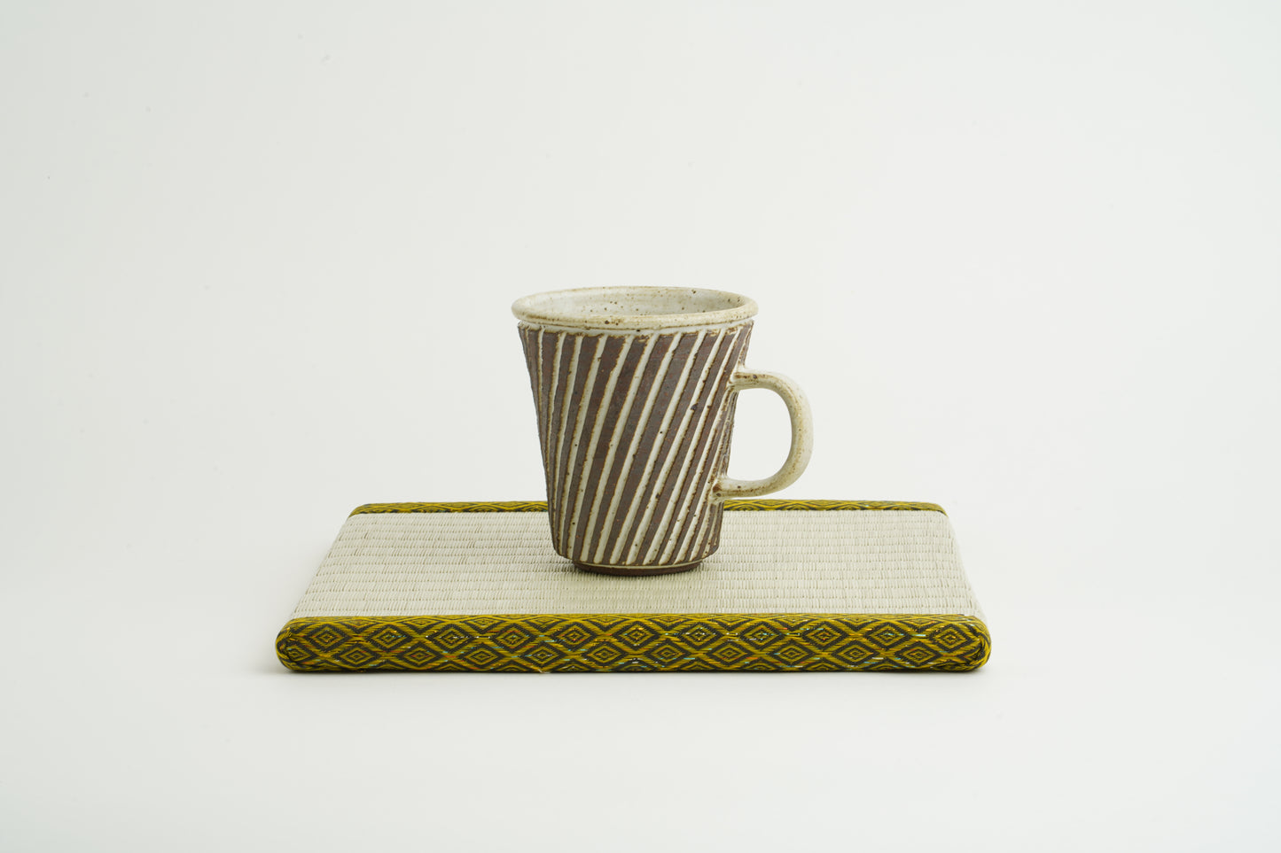 White Glazed Cool Mug