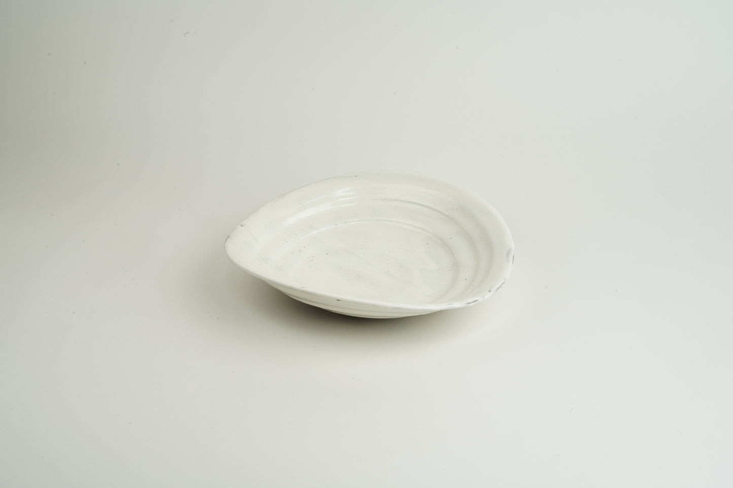 粉引 カレー皿