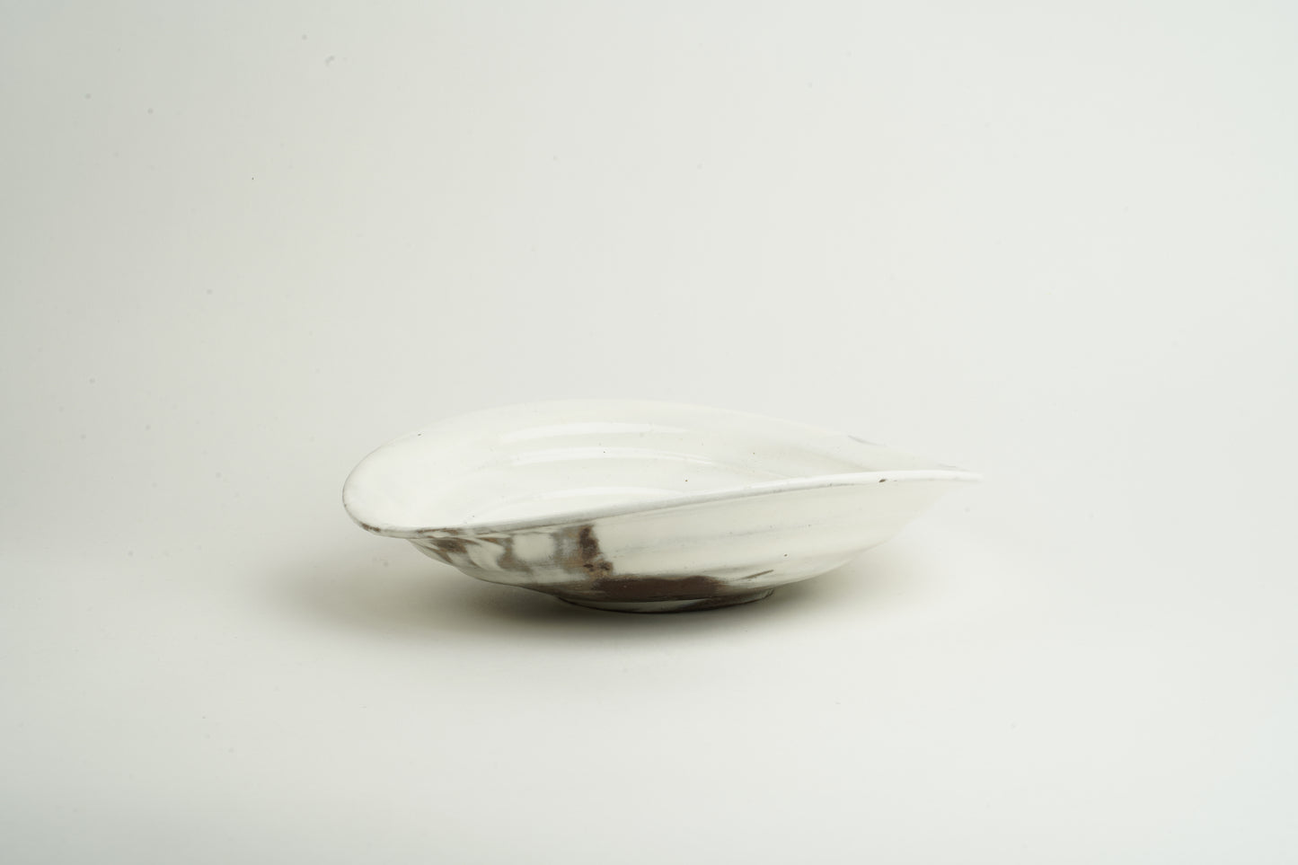 粉引 カレー皿