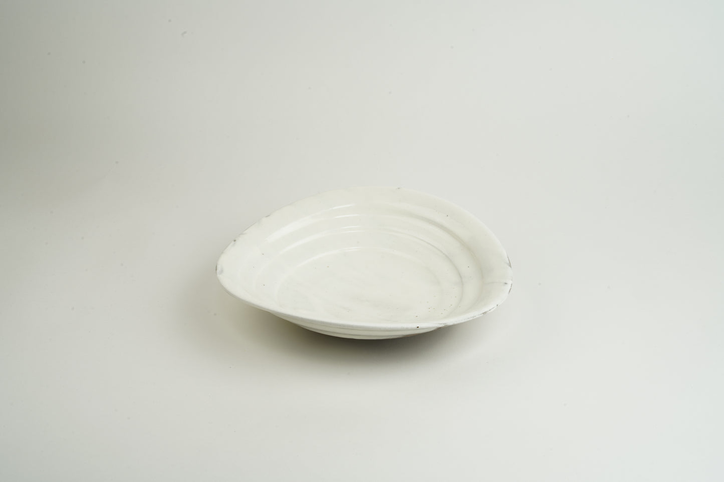 粉引 カレー皿