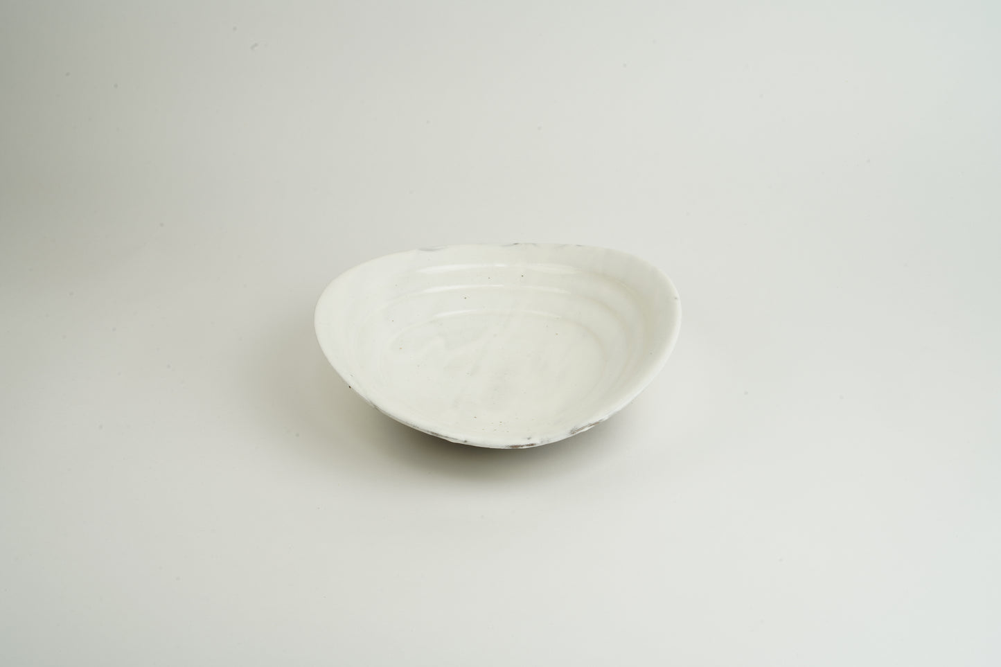 粉引 カレー皿