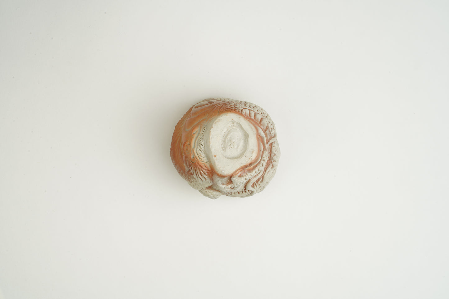 White Bizen Ryusaiku Guinomi (Sake Cup)
Prayer of the White Dragon